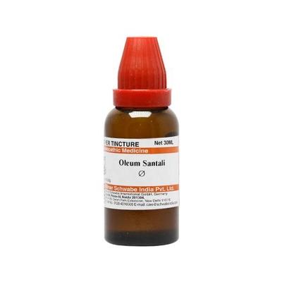 Dr.Willmar Schwabe Oleum Santali Liquid 30 ml - Mother Tincture