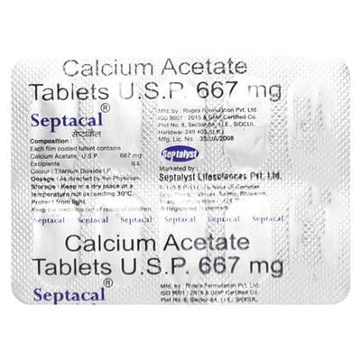 SEPTACAL Tablet 10's - Supplements-Cal