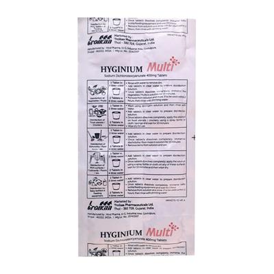 Hyginium Multi Disinfectant Effervescent Tablet (Pack of 2 x 8's) - Others