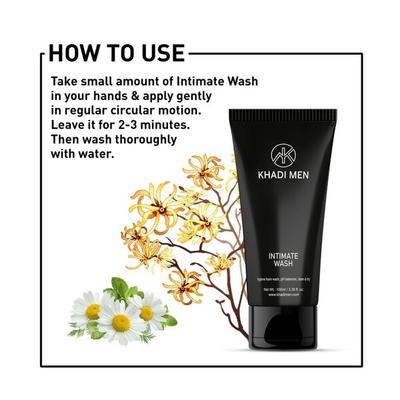 Khadi Men Intimate Wash 100 ml - Intimate Care