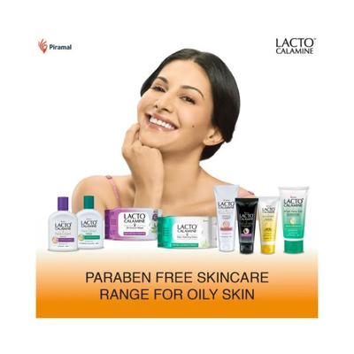 Lacto Calamine Vitamin C Face Wash with Aloe Vera & Niacinamide for Bright and Glowing Skin 100ml 3's - Face Wash & Cleansers