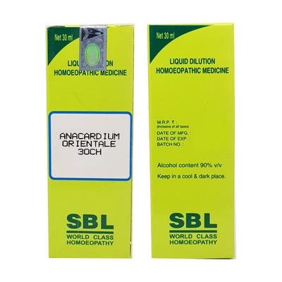 SBL Anacardium Orientale 30 Liquid 30 ml - Dilutions