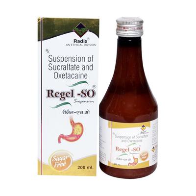 REGEL SO Suspension 200ml - Ulcer/Reflux/Flatulence-Aaa