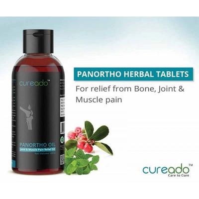 Cureado Panortho Pain Relief Oil 100 ml - General Health