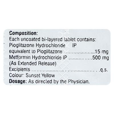 PIOZAR MF Tablet 10's - Diabetes-Ant