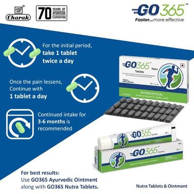 GO365 NUTRA Tablet 30's - Pain Relief Supplement