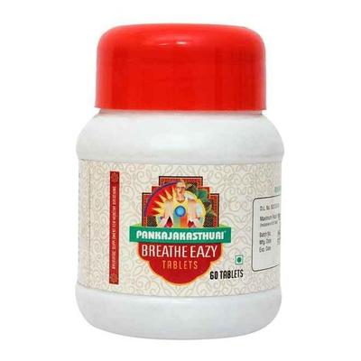 Pankajakasthuri Breathe Eazy Tablet 60's - Speciality Medicines