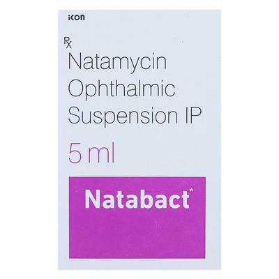 NATABACT 5% Ophthalmic Suspension 5ml - Eye Infections-Eaa