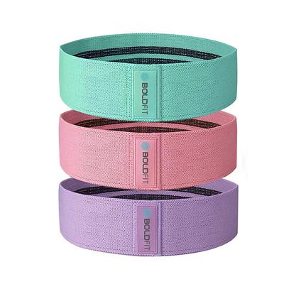 Boldfit Fabric Resistance Hip Band 3's - Workout Essentials