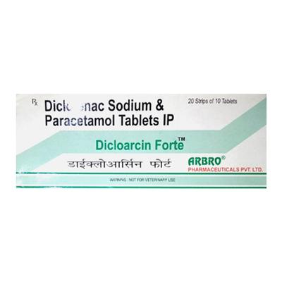 DICLOARCIN FORTE Tablet 10's - Pain relief-Nsa