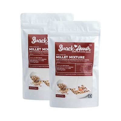 Snack Amor Millet Mixture 100 gm - Nutritional Bars