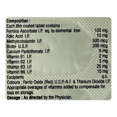 Ferroin Tablet 10'S - Supplements-Vam
