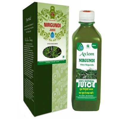 Axiom Jeevan Ras Nirgundi Juice 500 ml - Ayurvedic Juices