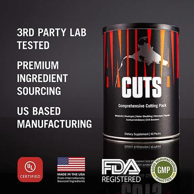 Universal Nutrition Animal Cuts 42's - General Health