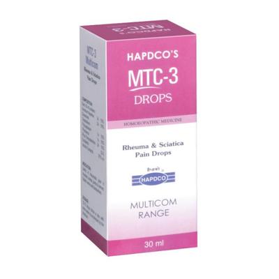 Hapdco MTC-3 Drops 30 ml - Homeopathic Drops