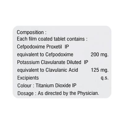 Cumin CV Tablet 10'S - Bacterial Infections-Cep