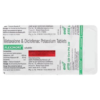 FLEXIMORE Tablet 10's - Pain relief-Nsa