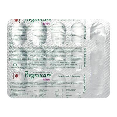Pregnacare Forte + Capsule 15'S - Supplements-Vam