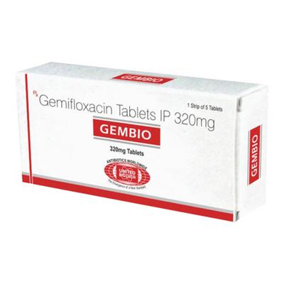 GEMBIO 320mg Tablet 5's - Bacterial Infections-Qui