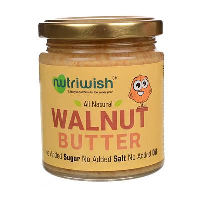 Nutriwish Walnut Butter 200 gm - Nutritional Bars