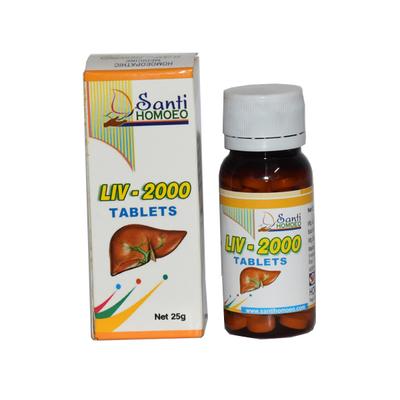 Santi Liv 2000 Tablet 25 gm - Speciality Medicine