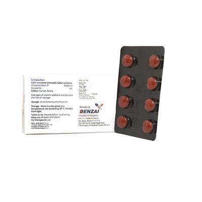 D3 DISTA 60k Chewable Tablet 8's - Supplements-Vit