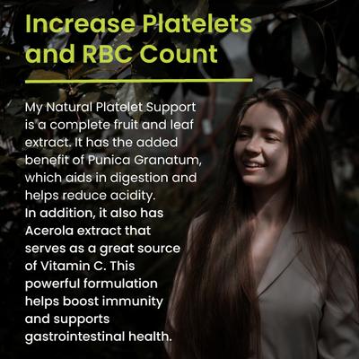 My Natural Platelet Support Tablet 60's - Vital Health