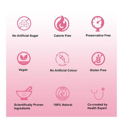 She Need Plant Based Collagen Builder Powder - Lemon Flavour 300 gm - Hair & Skin