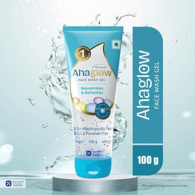 AHAGLOW ADVANCED Face Wash Gel 100 gm - Face Wash & Cleansers