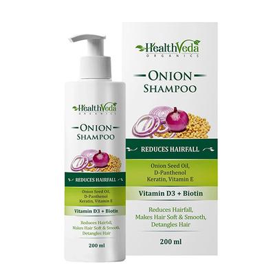 Health Veda Onion Shampoo 200 ml - Shampoos
