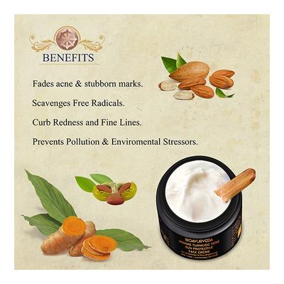 Bioayurveda Homme Turmeric Tone Sun Protective Face Creme 120 gm - Face Creams