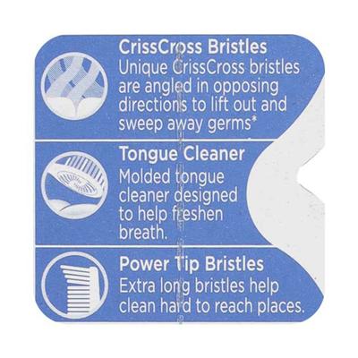 Oral-B CrissCross Anti-Plague Toothbrush - Soft (N) - Toothbrushes