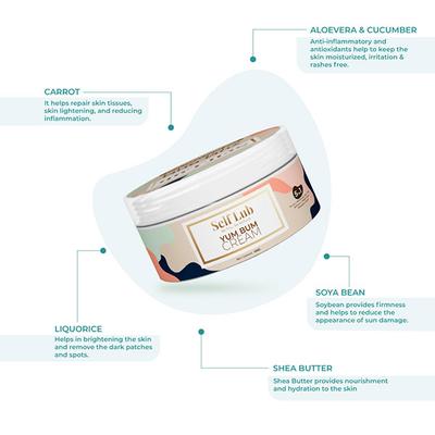 Self Lub Yum Bum Cream 100 gm - Lotions & Creams