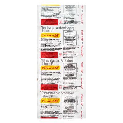 Telvas AM 40mg Tablet 10'S - Hypertension-Ana