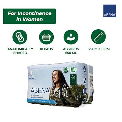 Abena Light Extra Plus Bladder Protection Pads 10's - Adult Diapers & Pads