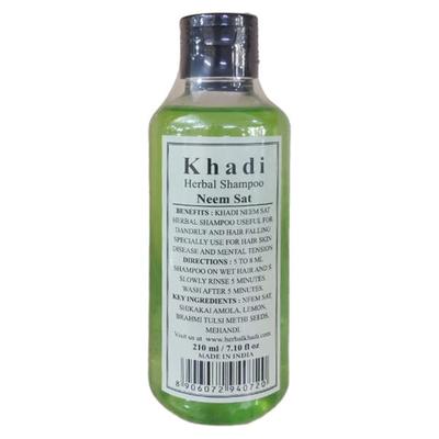 Khadi Herbal Shampoo - Neem Sat 210 ml - Shampoos