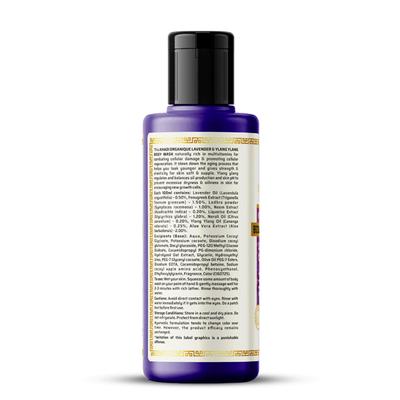 Khadi Organique Khadi Body Wash - Lavender & Ylang Ylang 210 ml - Shower Gels & Body Wash