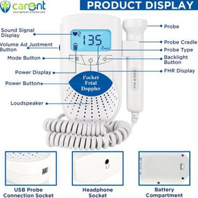 Carent Pocket Fetal Doppler (JPD-100S6) - Feeding & Nursing