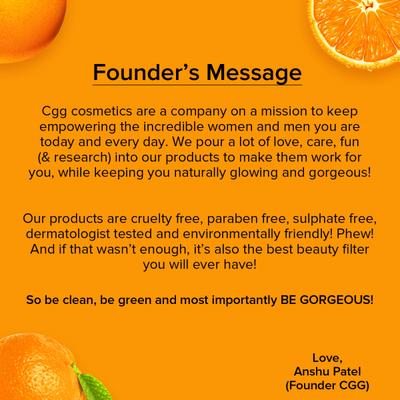 CGG Cosmetics Vitamin C Micellar Cleansing Water- For All Skin Types 300 ml - Face Wash & Cleansers