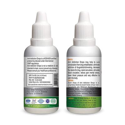 Vringra Ultra Pure Anti Addiction Drops 30 ml - Nicotine Gums/Lozenges