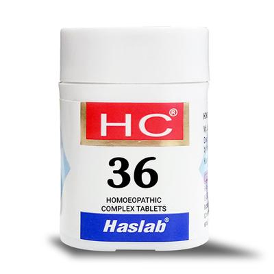 Haslab HC 36 (Homeopathic Complex) Tablet 550 gm - Homeopathic Complex Tablet
