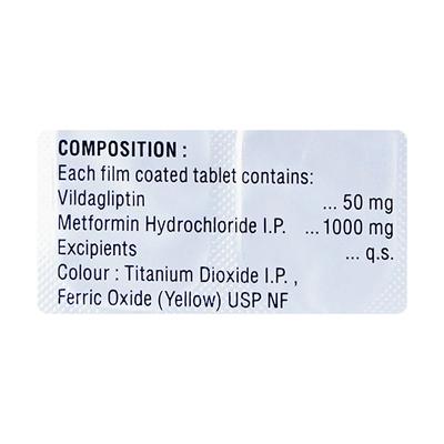 VILDAPHAGE M FORTE Tablet 15's - Diabetes-Ant