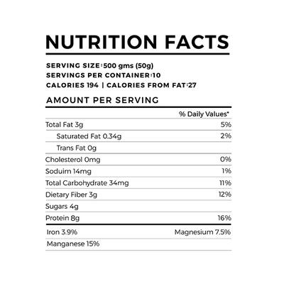Pink Harvest Farms White Quinoa Seeds (Pack of 2 x 500 gm) - Nutritional Bars