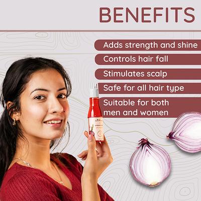 Satthwa Onion Hair Oil - Redensyl 100 ml - Hair Oils