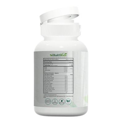 Health Veda Plant Based Liver Support Veg Capsule 60's - Herbal Dietary Supplement