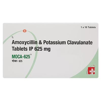 MOCA 625 Tablet 10's - Bacterial Infections-Pen