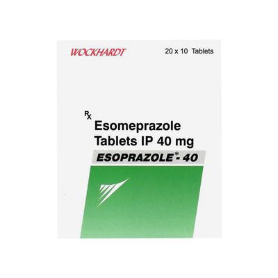 Esoprazole 40mg Tablet 10'S - Ulcer/Reflux/Flatulence-Aaa