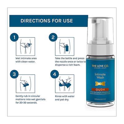 The Love Co. Intimate Wash - Oudh 120 ml - Intimate Care