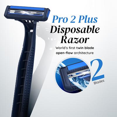 LetsShave Pro 2+ Disposable Razor - Men 5's - Razors & Cartridges
