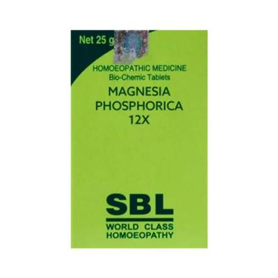 SBL Magnesia Phosphoricum 12X Tablet 25 gm - Triturations (Homeo Tablets)